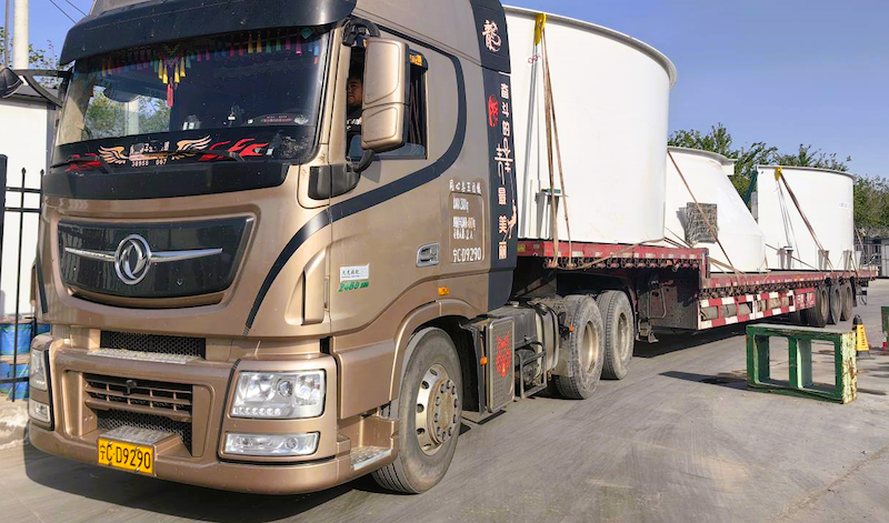 Оборудование для Алмалыкского ГМК преодолело 4500 км на пути из Китая в Узбекистан